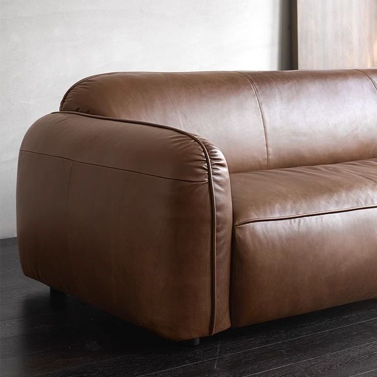 Sofa for small apartments, designer Nordic minimalist easy-care sofa with a light retro feel, waterproof, modern light luxury furniture.