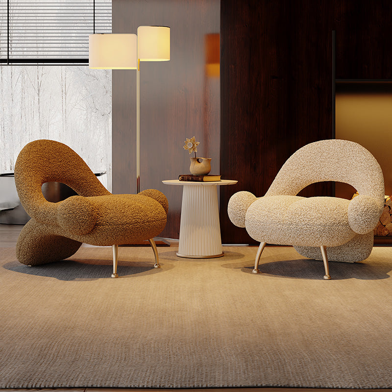 Designer sofa chair, suitable for living room, small apartment, balcony, Italian style, single chair, beauty salon, homestay, hotel reception chair