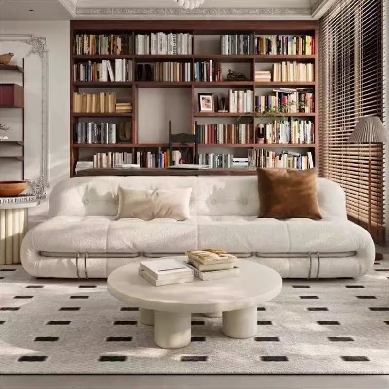 Nordic creative designer Hippo sofa retro steel teeth casual beanbag chair new minimalist single sofa chair